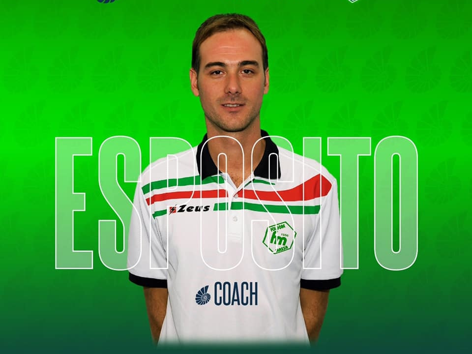 Coach Nicola Esposito confermato per il settimo anno di fila