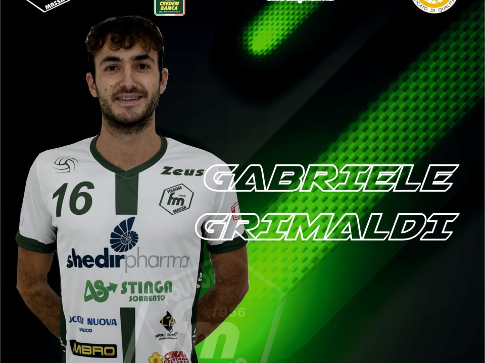 Gabriele Grimaldi: "Il mio primo anno in Serie A è stato altalenante, ma sicuramente positivo. Lavorerò sodo per migliorare e farmi più spazio sul taraflex"