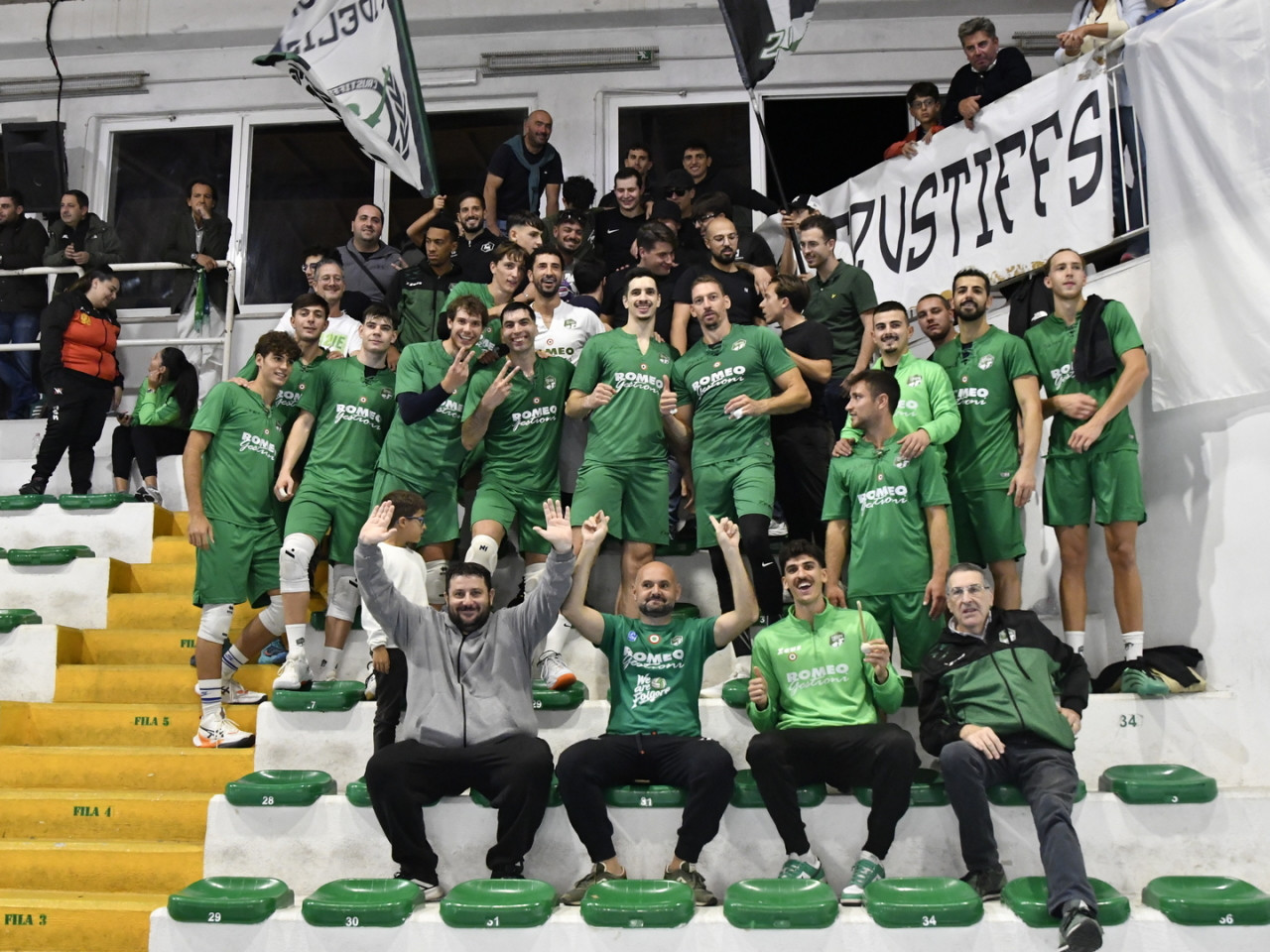 La Romeo 2-2 con Taranto ma la notizia è il PalAtigliana in A2