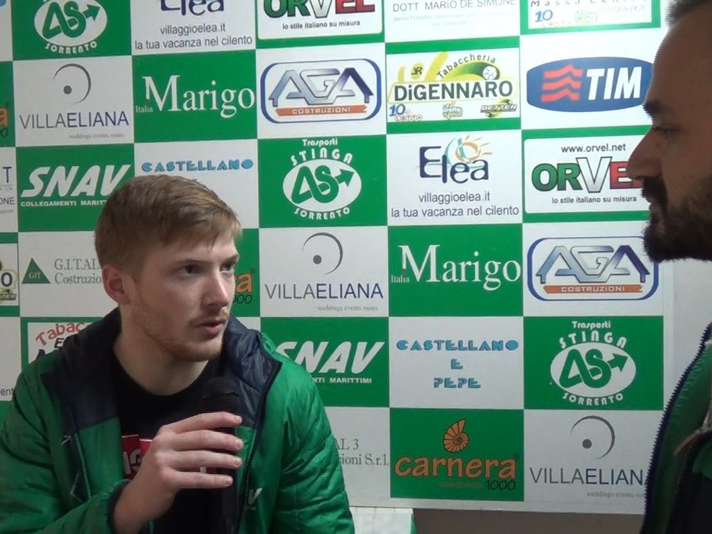 Folgore-Rione Terra 3-0: L'intervista post-gara con Leonardo Fantauzzo